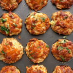 Muffins de Queso y Tocino (la mejor versión)