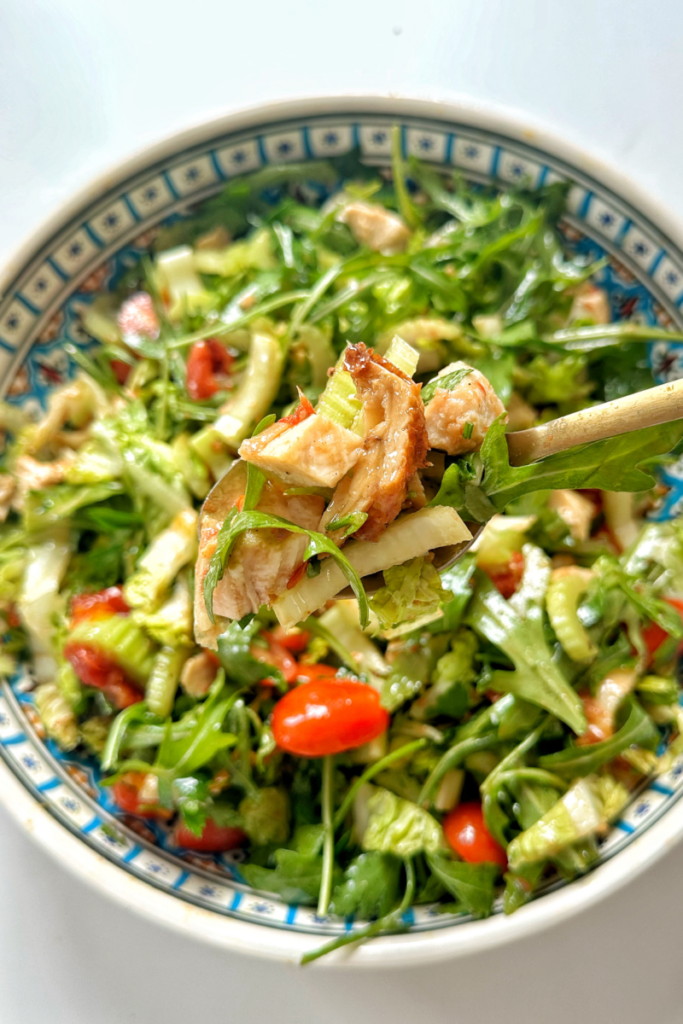 La MEJOR Ensalada de Pollo Sin Mayonesa