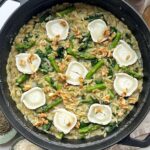 Orzotto de Espárragos Fácil (Una Sola Sartén)