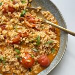 Risotto de Nduja con Chorizo y Tomates Cherry
