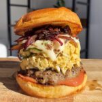 Hamburguesa de Huevo Revueltos – Infinitas Recetas