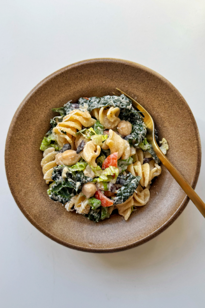 Ensalada de Pasta con Frijoles Fácil | Miriadas de Recetas
