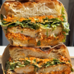 Sándwich de Pollo Crujiente con Romesco – Múltiples Recetas