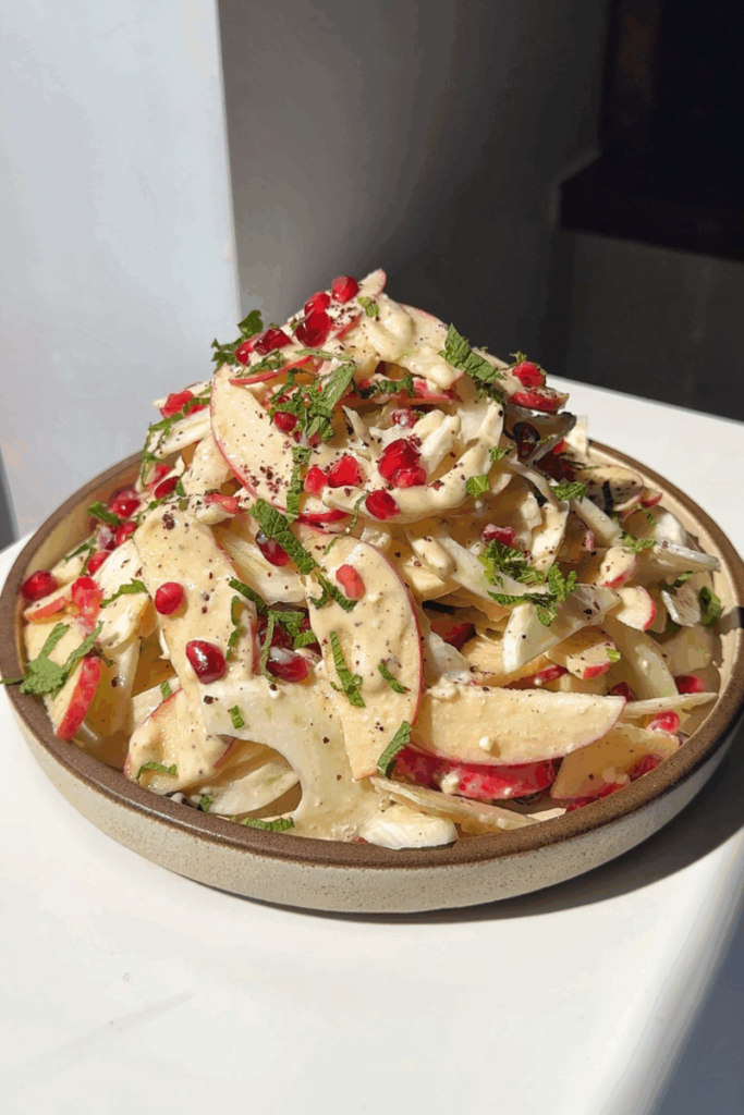 La MEJOR Ensalada de Manzana y Hinojo