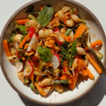 Ensalada de Frijoles de Mantequilla (10 Minutos)