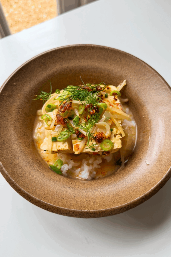 Tofu Picante con Coco | Miriadas de Recetas