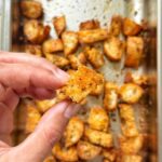 Fáciles Crutones de Ciabatta Caseros (Horno o Freidora de Aire)