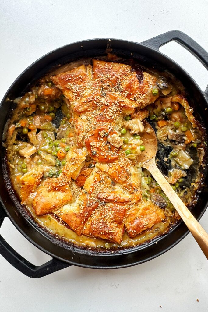 Pastel de Pollo Fácil con Sopa de Crema de Pollo